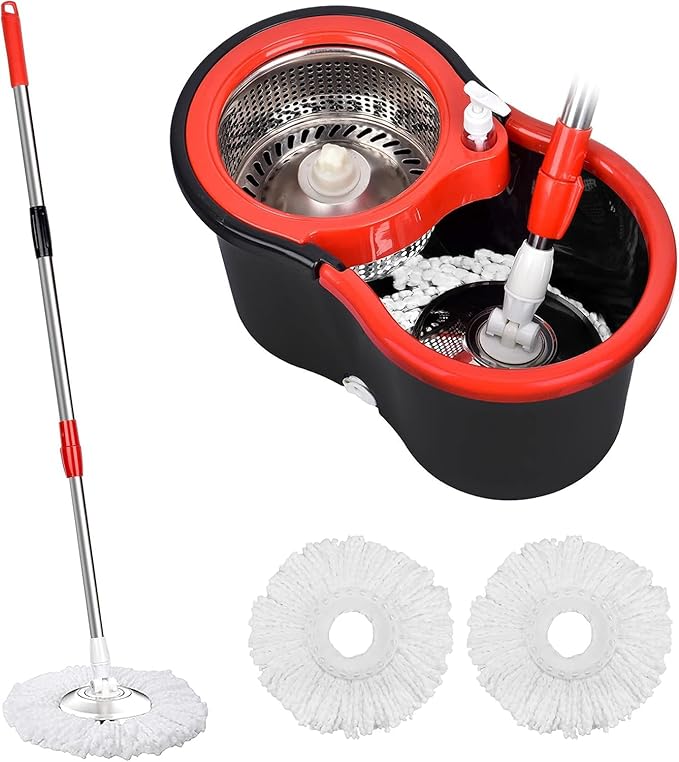 Easy Spin Mop & Bucket Set